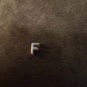 Pandora F charm